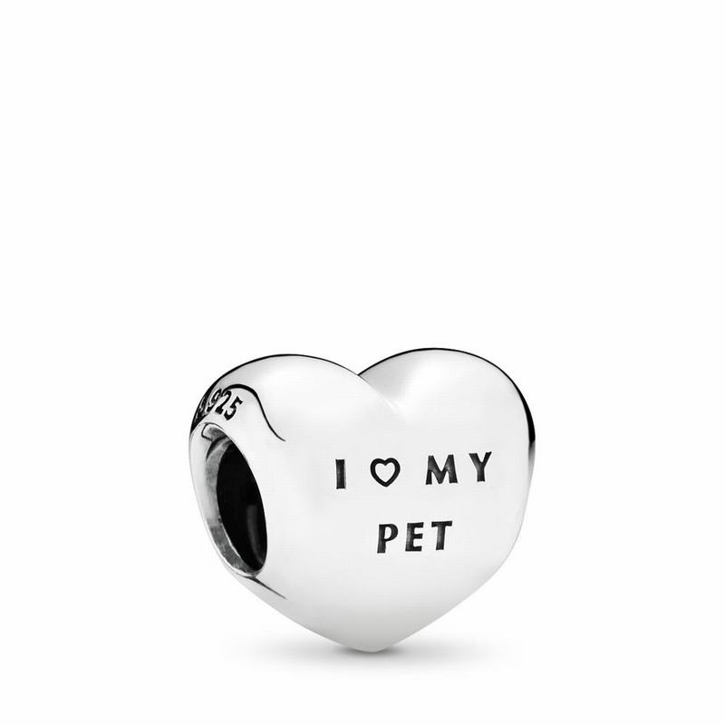 Pandora I Love My Pet Charm NZ, Sterling Silver (416539-SNM)